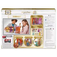 Игрален комплект 3в1 Spin Master Harry Potter Wizarding World Magical Minis Diagon Alley, със звуци и светлини