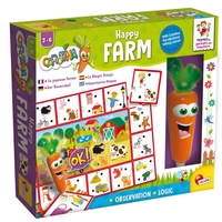 Образователна игра Lisciani CAROTINA Веселата ферма с магическа писалка