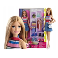Кукла Mattel Barbie Гардероб с 11 аксесоара