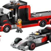 LEGO® City Камион F1 за показване със състезателна кола Audi F1 60493