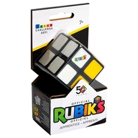 Логически пъзел куб на Рубик Spin Master Rubik Кубче 2х2 Apprentice