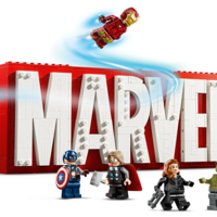 LEGO® Marvel Лого на MARVEL и минифигури 76313