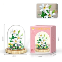 Raya Toys Конструктор Лилии с купол, 594 части