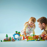 LEGO® DUPLO® Семействата на дивите животни „3 в 1“ 10446