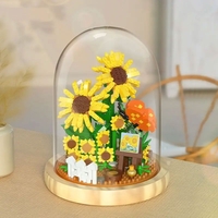 Raya Toys Конструктор Слънчогледи с купол, 558 части