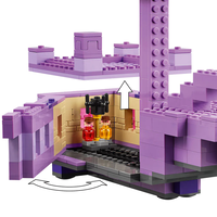 LEGO® Minecraft® Драконът Ендър и корабът на Края 21264