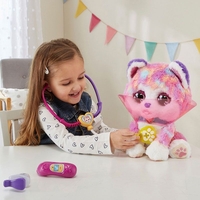 Интерактивна музикална играчка Vtech Rainbow Husky Хоуп на ветеринар