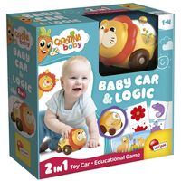 Образователна играчка Lisciani Cartina Baby Lion Car & Logic