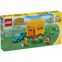 LEGO® Animal Crossing™ Каравана и градинарски магазин на Leif 77054