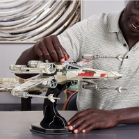 4D пъзел Spin Master Star Wars T-65 X-Wing Starfighter, 160 ч.