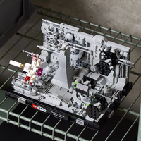 LEGO® Star Wars™ Диорама на полета към шахтата на Death Star 75329