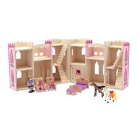 Дървен замък с принцеса Melissa and Doug 13708