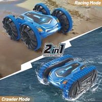 Каскадьорска кола с дистанционно Raya Toys Amphibious Stunt Vehicle
