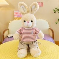 Плюшена играчка Raya Toys Зайче, 60 см