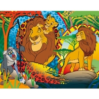 Двустранен пъзел Lisciani Disney Eco Puzzle Цар Лъв, 24 ч.
