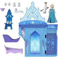 Игрален комплект Mattel Disney Frozen Замъкът на Елза с кукла и аксесоари
