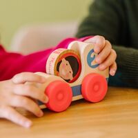 Дървени състезателни коли Melissa and Doug GO Tots 2бр. 30737