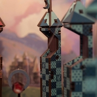 Tiny Adventures - Хари Потър - Quidditch Field - 124 части