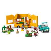 LEGO® Animal Crossing™ Каравана и градинарски магазин на Leif 77054