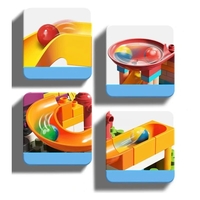 Конструктор Feelo Slide Series Small Train Slide, 76 ч.