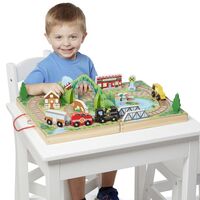 Железопътна линия Melissa&Doug в куфар 40140
