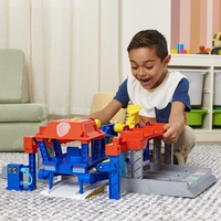 Игрален комплект Spin Master Paw Patrol Big Truck Pups с превозни средства и фигура, с музика и светлини