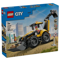 LEGO® City Жълт багер със задна лопата 60480
