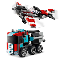 LEGO® Creator Камион с платформа и хеликоптер 31146