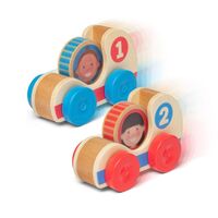 Дървени състезателни коли Melissa and Doug GO Tots 2бр. 30737