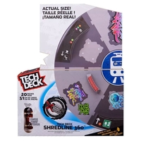 Игрален комплект Spin Master Tech Deck X-Connect Shredline 360 Въртящ се скейт парк и фингърборд