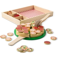 Дървен игрален комплект Melissa and Doug Пица парти
