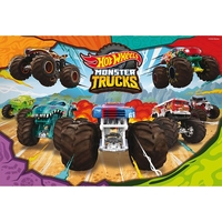 Детски пъзел Lisciani Hot Wheels Maxifloor, 2 x 60 части