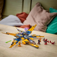 LEGO® NINJAGO® Супер буреносен джет на Рас и Арин 71833