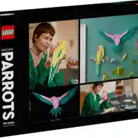 LEGO® Art Колекция с фауна – папагал ара 31211