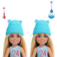 Кукла изненада Mattel Barbie Color Reveal Sport Челси, 6 изненади