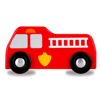 Килимче за игра с дървени превозни средства Melissa and Doug 19406