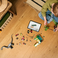 LEGO® Jurassic World Мисия за проследяване на раптор и титанозавър 76973