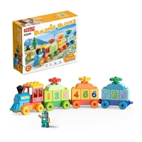 Конструктор Feelo Мини влакче с цифри, 56 ч.