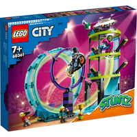 LEGO® City Stuntz Предизвикателство за съвършена каскада 60361