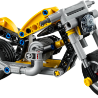 LEGO® Technic Жълт мотоциклет 42225