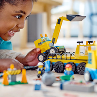 LEGO® City Строителни камиони и кран с разбиваща топка 60391