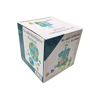 Дървен сортер Raya Toys с лабиринт и настолна игра