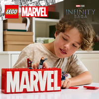 LEGO® Marvel Лого на MARVEL и минифигури 76313