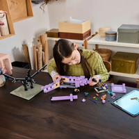 LEGO® Minecraft® Драконът Ендър и корабът на Края 21264