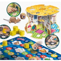 Настолна игра Lisciani Montessori Baby Wood The house of the mouse 107315