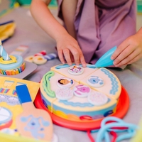 Дървен комплект за игра Melissa and Doug Blue's Clues & You! Рожден ден 33018