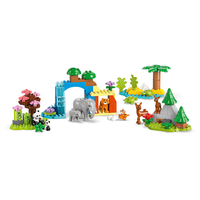 LEGO® DUPLO® Семействата на дивите животни „3 в 1“ 10446