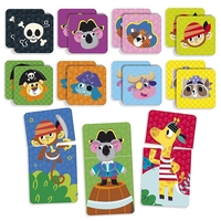 Колекция образователни игри Lisciani MONTESSORI Пирати EX72743
