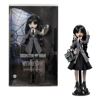 Кукла Mattel Monster High Wednesday Addams, с аксесоари
