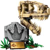 LEGO® Jurassic World Вкаменелости от динозаври: череп на тиранозавър рекс 76964